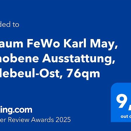 3 Raum Fewo Karl May, Gehobene Ausstattung, Radebeul-Ost, 76Qm Eksteriør bilde